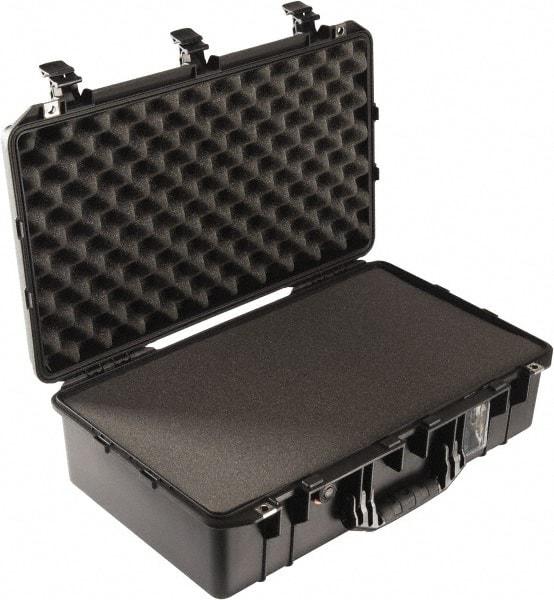 Pelican Products, Inc. - 15-15/32" Wide x 8-15/64" High, Aircase w/Foam - Black - Exact Tool & Supply