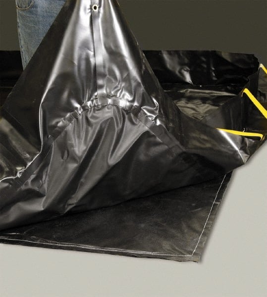 Enpac - Collapsible/Portable Spill Containment Accessories Type: Berm Ground Pad Spill Containment Compatibility: Black Diamond Berms - Exact Tool & Supply
