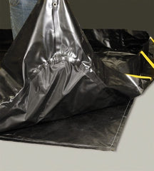 Enpac - Collapsible/Portable Spill Containment Accessories Type: Berm Ground Pad Spill Containment Compatibility: Black Diamond Berms - Exact Tool & Supply