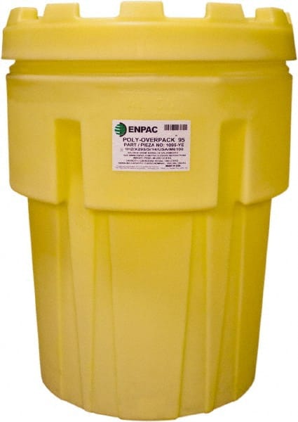 Enpac - Overpack & Salvage Drums Type: Salvage Drum Total Capacity (Gal.): 95.00 - Exact Tool & Supply