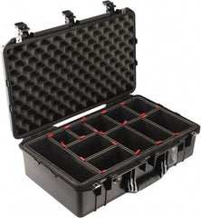 Pelican Products, Inc. - 15-15/32" Wide x 8-15/64" High, Aircase w/Divider - Black - Exact Tool & Supply