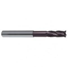 10mm Dia. - 100mm OAL - Variable Helix Firex Carbide - End Mill - 4 FL - Exact Tool & Supply