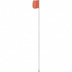 Checkers - Marking Flags Type: Warning Whip Flag Message or Pattern: Reflective X - Exact Tool & Supply