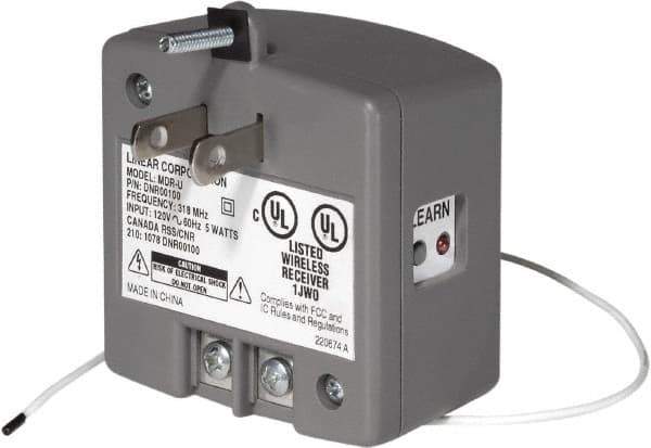Linear - Electromagnet Lock Accessory - 1 Channel Wireless Receiver - Exact Tool & Supply