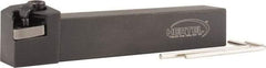 Hertel - MTJN, Right Hand Cut, 3/4" Shank Height x 3/4" Shank Width, Negative Rake Indexable Turning Toolholder - 4-1/2" OAL, TN..332 Insert Compatibility, Series Multi-Option - Exact Tool & Supply