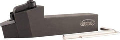 Hertel - MVVN, Neutral Cut, 1" Shank Height x 1" Shank Width, Negative Rake Indexable Turning Toolholder - 5" OAL, VN..332 Insert Compatibility, Series Multi-Option - Exact Tool & Supply