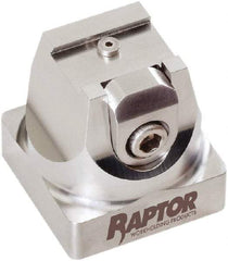 Raptor Workholding - 3/4" Jaw Width, 2-1/8" High x 2.07" Long x 2.07" Wide Dovetail Vise - For Use with 4 & 5 Axis Workholding Systems - Exact Tool & Supply