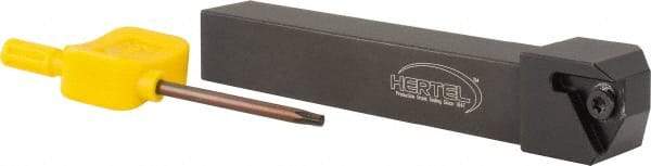 Hertel - Indexable Threading Toolholders Thread Type: External Hand of Holder: Left Hand - Exact Tool & Supply