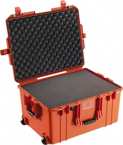 Pelican Products, Inc. - 18-51/64" Wide x 13-1/4" High, Aircase w/Foam - Orange - Exact Tool & Supply