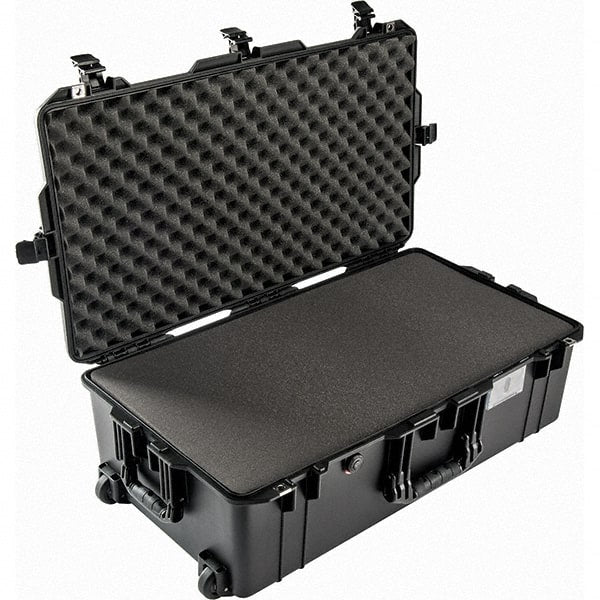 Pelican Products, Inc. - 18-13/32" Wide x 11-1/64" High, Aircase w/Foam & Wheels - Exact Tool & Supply