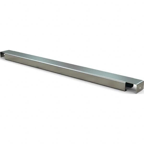 Husky - 42" Wide x 1-1/2" High x 3-3/16" Deep Open Shelving Crossbar - Exact Tool & Supply