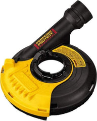 DeWALT - 5" Diam Grinder Dust Shroud - For Use with Dewalt 4 to 5" Grinders - Exact Tool & Supply