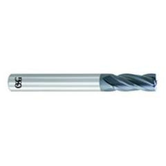 5/8" Dia. - 3-1/2" OAL - Solid Carbide - Square End HP End Mill-  FL - Exact Tool & Supply