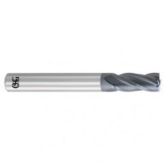 7/64 x 1/8 x 3/8 x 1-1/2 4Fl  Square Carbide End Mill - WXL - Exact Tool & Supply
