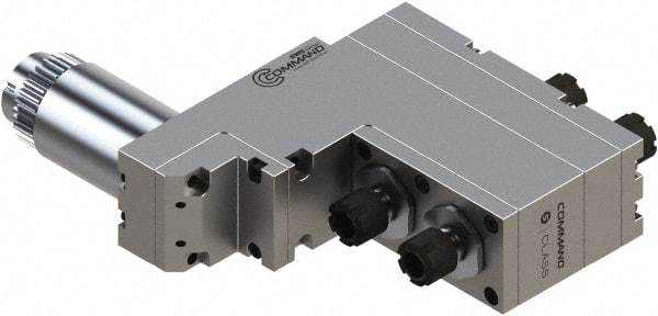 Command Tooling - 0.2mm to 7mm Capacity, 114mm Projection, Swiss Star, ER11 Collet Chuck - 177mm OAL, 34mm Shank Diam - Exact Tool & Supply
