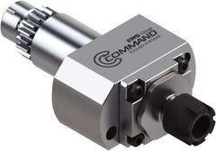 Command Tooling - 0.2mm to 7mm Capacity, 52mm Projection, Swiss Star, ER11 Collet Chuck - 96mm OAL, 22mm Shank Diam - Exact Tool & Supply
