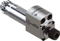 Command Tooling - 0.2mm to 7mm Capacity, 61mm Projection, Swiss Citizen, ER11 Collet Chuck - 128mm OAL, 25mm Shank Diam - Exact Tool & Supply