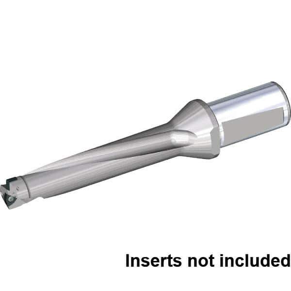 Kennametal - 10.2362" Max Drill Depth, 5xD, 2.0472" Diam, Indexable Insert Drill - 2 Inserts, 40mm Shank Diam, Whistle Notch Shank - Exact Tool & Supply