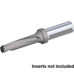 Kennametal - 4-3/4" Max Drill Depth, 4xD, 1-3/16" Diam, Indexable Insert Drill - 2 Inserts, 1-1/4" Shank Diam, Flange Shank - Exact Tool & Supply
