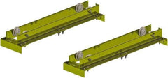 CIGNYS - 1,000 Lb Load Capacity, Steel Bridge Crane - 10 to 30' Span - Exact Tool & Supply