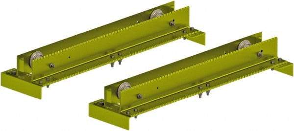 CIGNYS - 2,000 Lb Load Capacity, Steel Bridge Crane - 10 to 30' Span - Exact Tool & Supply