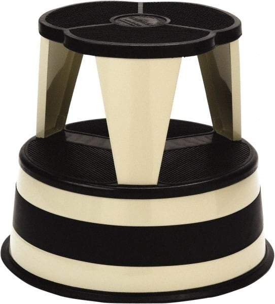 Cramer - 14-1/2" High, Sand Step Stool - Steel, 350 Lb Capacity, Type 1AA Industry Rating - Exact Tool & Supply