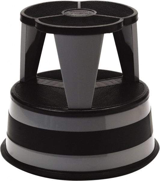 Cramer - 14-1/2" High, Slate Step Stool - Steel, 350 Lb Capacity, Type 1AA Industry Rating - Exact Tool & Supply