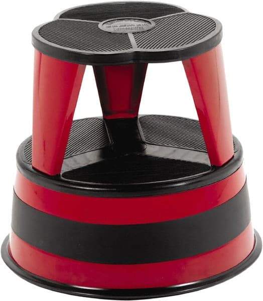 Cramer - 2 Steps, 1-3/16' High, Type IA Rating, Steel Step Stand - 350 Lb Capacity - Exact Tool & Supply