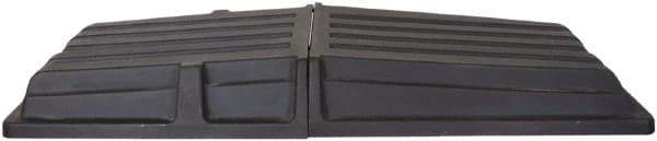 Wesco Industrial Products - 71-1/2" Long x 33-1/8" Wide x 7-1/4" High, Black Plastic Tilt Truck Lid - Use with Wesco 272581, 272582, 272583, 272584, 272585 - Exact Tool & Supply