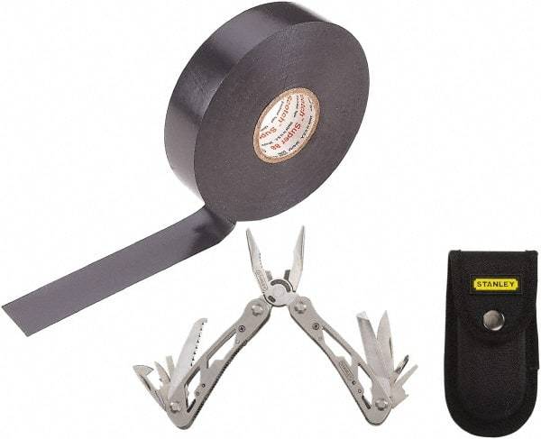 3M - 3/4" x 66', Black Vinyl Electrical Tape - Series 88, 8.5 mil Thick, 20 Lb./Inch Tensile Strength - Exact Tool & Supply