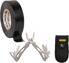 3M - 3/4" x 60' x 7 mil Black Polyester Film Electrical Tape - Exact Tool & Supply