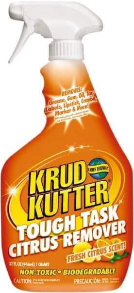 Krud Kutter - 32 oz Spray Bottle Cleaner/Degreaser - Liquid, Biodegradable, Citrus - Exact Tool & Supply