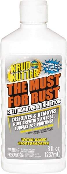 Krud Kutter - 8 oz Bottle Rust Remover - VOC Content g/L 45, Removes Rust Deposits - Exact Tool & Supply