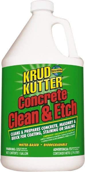 Krud Kutter - 1 Gal Bottle Cleaner/Etcher - 800 to 1,200 Sq Ft/Gal Coverage - Exact Tool & Supply