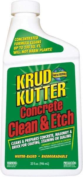 Krud Kutter - 32 Fl oz Spray Bottle Cleaner/Etcher - 200 to 300 Sq Ft/Gal Coverage - Exact Tool & Supply