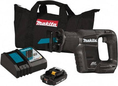 Makita - 18V, 3,000 SPM, Cordless Reciprocating Saw - 13/16" Stroke Length, Lithium-Ion Batteries Included - Exact Tool & Supply