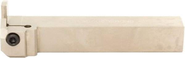 Sumitomo - GNDMS, External, Right Hand, 12.7mm Max Depth of Cut, 3mm Min Groove Width, Indexable Grooving Tool Holder - GCMN, GCML, GCMR Insert Compatibility, 1" Shank Height, 1" Shank Width, 6" OAL - Exact Tool & Supply