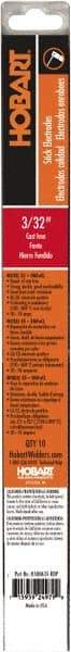 Hobart Welding Products - 14" Long, 3/32" Diam, Nickel Arc Welding Electrode - 55 Nickel - Exact Tool & Supply