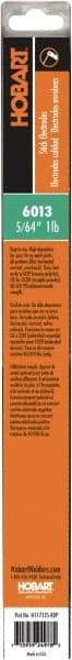 Hobart Welding Products - 14" Long, 5/64" Diam, Mild Steel Arc Welding Electrode - E6013 - Exact Tool & Supply