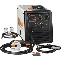 Hobart Welding Products - 210MVP Mig Welding Kit - 25-210A Output, 115/230V Input - Exact Tool & Supply