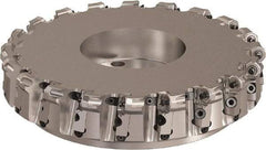 Seco - 315mm Cut Diam, 6mm Max Depth, 2.3622" Arbor Hole, 20 Inserts, ONMU09 Insert Style, Indexable Copy Face Mill - L220.48 Cutter Style, 3.1496 High, Series Doubleoctomill - Exact Tool & Supply