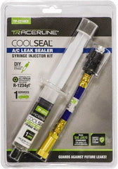 Spectroline - 3 Piece Automotive Leak Detector Kit - Uses UV Method, For A/C Systems & Hoses - Exact Tool & Supply