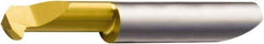 Sandvik Coromant - 1mm Cutting Depth, 18 Max TPI, 6.2mm Diam, Internal Thread, Solid Carbide, Single Point Threading Bar - TiAlN/TiN Finish, 1-15/32" OAL, 15mm Projection from Edge, 60° Profile Angle - Exact Tool & Supply