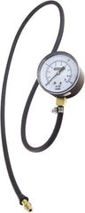 General - 2-1/2" Dial, 3/8 Thread, 0-15 Scale Range, Pressure Gauge - Thread Connection Mount, Accurate to ±1.5% of Full-Scale Range of Scale - Exact Tool & Supply