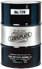 Lubriplate - 400 Lb Drum Inorganic/Organic Combination Extreme Pressure Grease - Black, Extreme Pressure, 275°F Max Temp, NLGIG 00, - Exact Tool & Supply