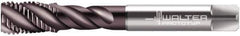 Walter-Prototyp - M12x1.75 Metric 4 Flute 6HX Bottoming Spiral Flute Tap - Powdered Metal, Hardlube Finish, 110mm OAL, Right Hand Flute, Right Hand Thread, Series EP2056362 - Exact Tool & Supply