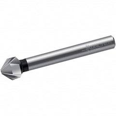 Walter-Titex - 5.8mm Head Diam, 5mm Shank Diam, 3 Flute 90° High Speed Steel Countersink - Exact Tool & Supply