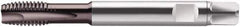 Walter-Prototyp - M20x2.50 Metric, 4 Flute, Hardlube Finish, Cobalt Spiral Point Tap - Plug Chamfer, Right Hand Thread, 140mm OAL, 25mm Thread Length, 16mm Shank Diam, 6HX Class of Fit, Series S2026302 - Exact Tool & Supply