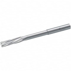 Walter-Titex - 7.5mm Diam 6-Flute Straight Shank Spiral Flute Solid Carbide Chucking Reamer - Exact Tool & Supply