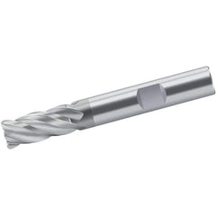 Walter-Prototyp - 18mm, 32mm LOC, 18mm Shank Diam, 92mm OAL, 4 Flute, Solid Carbide Square End Mill - Single End, TiAlN/TiAl Finish, Spiral Flute, 35/38° Helix, Centercutting, Right Hand Cut, Right Hand Flute - Exact Tool & Supply